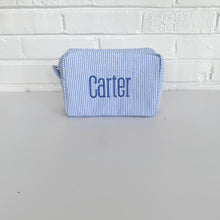 Load image into Gallery viewer, Seersucker Everything Bag