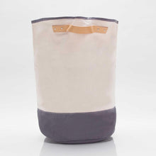 Load image into Gallery viewer, Monogrammed Canvas Laundry Hamper | Nursery Toy Storage