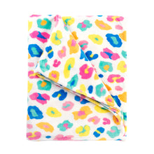 Load image into Gallery viewer, Personalized Leopard Print Blanket