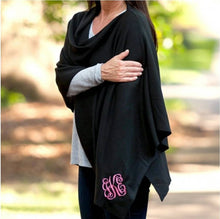 Load image into Gallery viewer, Black Knit Pullover Poncho