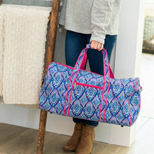 Load image into Gallery viewer, Monogram Duffel Bag | Personalized Gifts | Personalized Duffel Bag | Girls Duffel Bag with Monogram