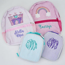 Load image into Gallery viewer, Seersucker Lunch Bags