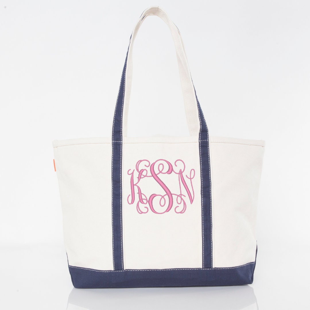 Canvas Boat Tote Bag Extra Large Size 24 oz