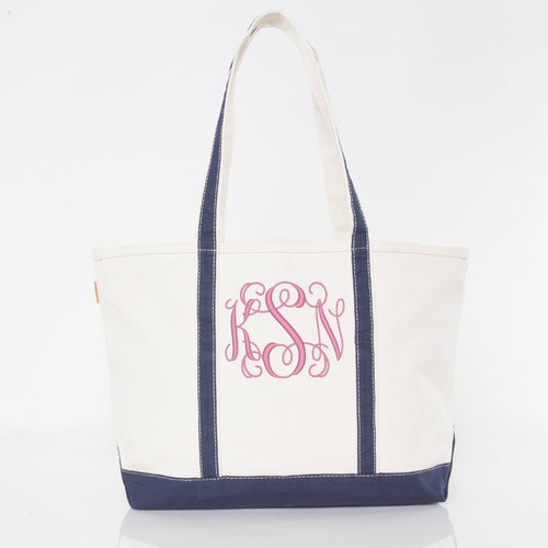 Canvas Boat Tote Bag Extra Large Size 24 oz