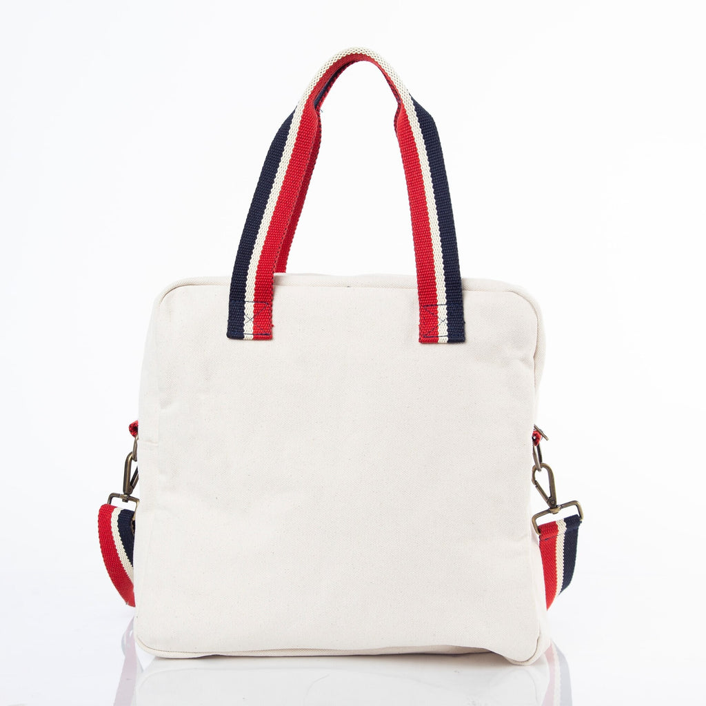 Monogrammed Canvas Pickleball Bag | Personalized Sports Tote