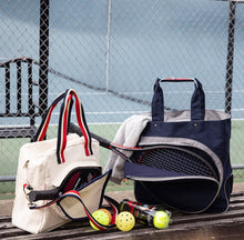 Load image into Gallery viewer, Pickleball bags at pickleball court with paddles

