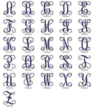Load image into Gallery viewer, Navy Canvas and Genuine Leather Tote with Monogrammed Initial
