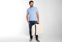 Load image into Gallery viewer, Monogrammed Canvas Garment Bag
